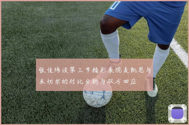 张佳玮谈第三节精彩表现麦凯恩与米切尔的对比分析与双方回应